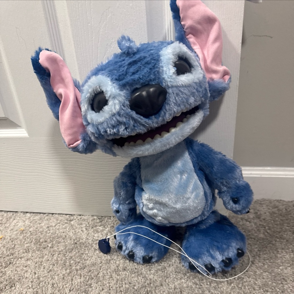 Blue Stitch Plush Toy - Soft Disney Character